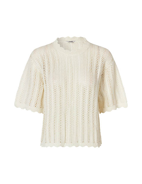 arja-m knitted tshirt sugar 